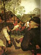 Pieter Bruegel detalj fran bonddansen Spain oil painting artist